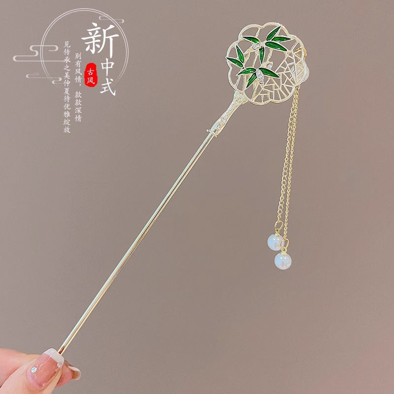 Wholesale Ancient Style Step By Step New Chinese Style Sandalwood Hairpin